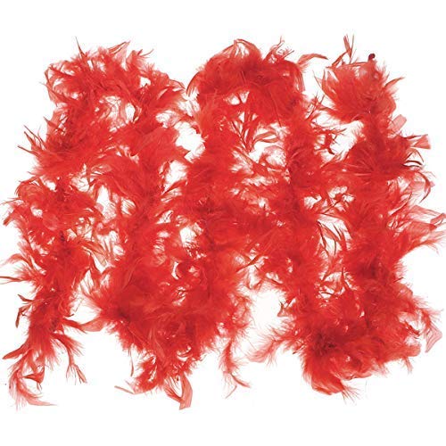 Hetkrishi Fluffy Feather Boa Strip Dressup Costume