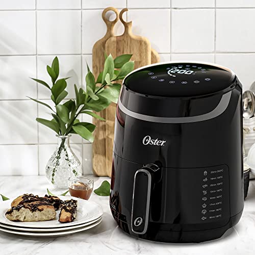 Fritadeira Black Digital Fryer 3,2L Oster com Painel Touch - 127V