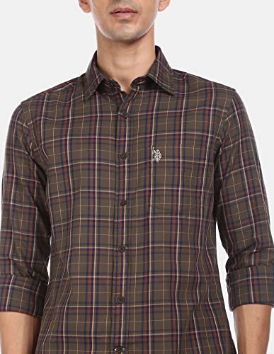 Image of U.S. POLO ASSN. Men's Cotton Regular Casual Shirt