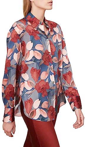 Vince Women's Nouveau Magnolia L/S Relaxed Shirt2
