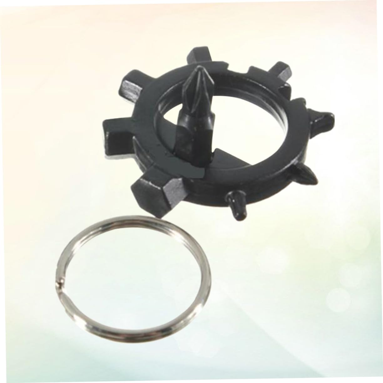 GOOHOCHY Unique Octopus Bike Repair Tool Key Chain Screwdriver Multi Functional Lightweight Ideal for Boys and Girls Adults