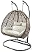 Produktbild Kobolo Hängekorb Hängesessel Bruno Polyrattan für Zwei Personen inkl Gestell und Kissen