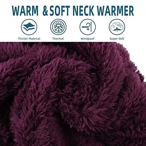 Image of JANGANNSA Fleece Kids Scarf - Warm Winter & Autumn Neck Warmer for Boys & Girls 1-6Y