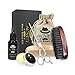 Produktbild 5 Pcs Bartbürste und Bartkamm Set - für Männer Bartpflege, Styling und Gestaltung -Holz kamm, Taschenkamm und Bürste mit Bartpflegeöl, Bartpflegecreme Set Bart & Schnurrbar