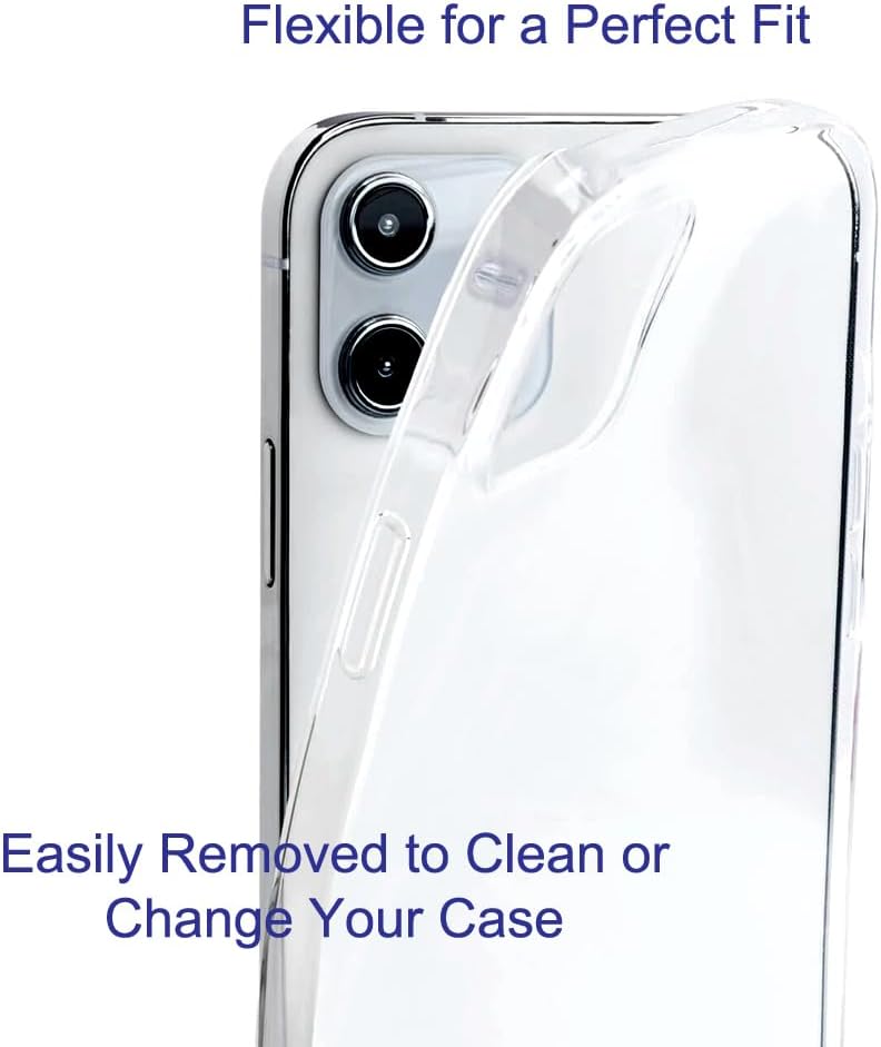 Figment & Fable Clear TPU Case for iPhone 16 Pro Max 15 14 13 12 11 SE 6 7 8 Plus | The Little Prince