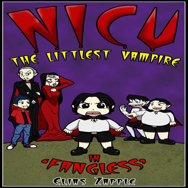 Cover art for Nicu - The Littlest Vampire in 'Fangless'