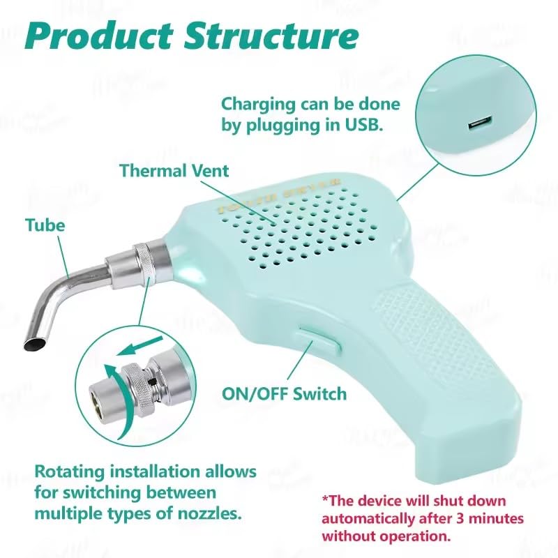Teeth Dryer Dry Heater USB Charged High Pressure Sterilization 134 ℃ Laboratory Equipment