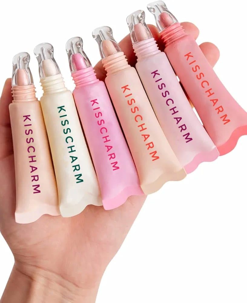 Crystal Peptide Lip Gloss Set of 6 – Hydrating Glass Shine Lip Treatment | Plumping Moisturizing Jelly Lip Gloss Collection for Soft, Smooth & Glossy Lips-picture-44
