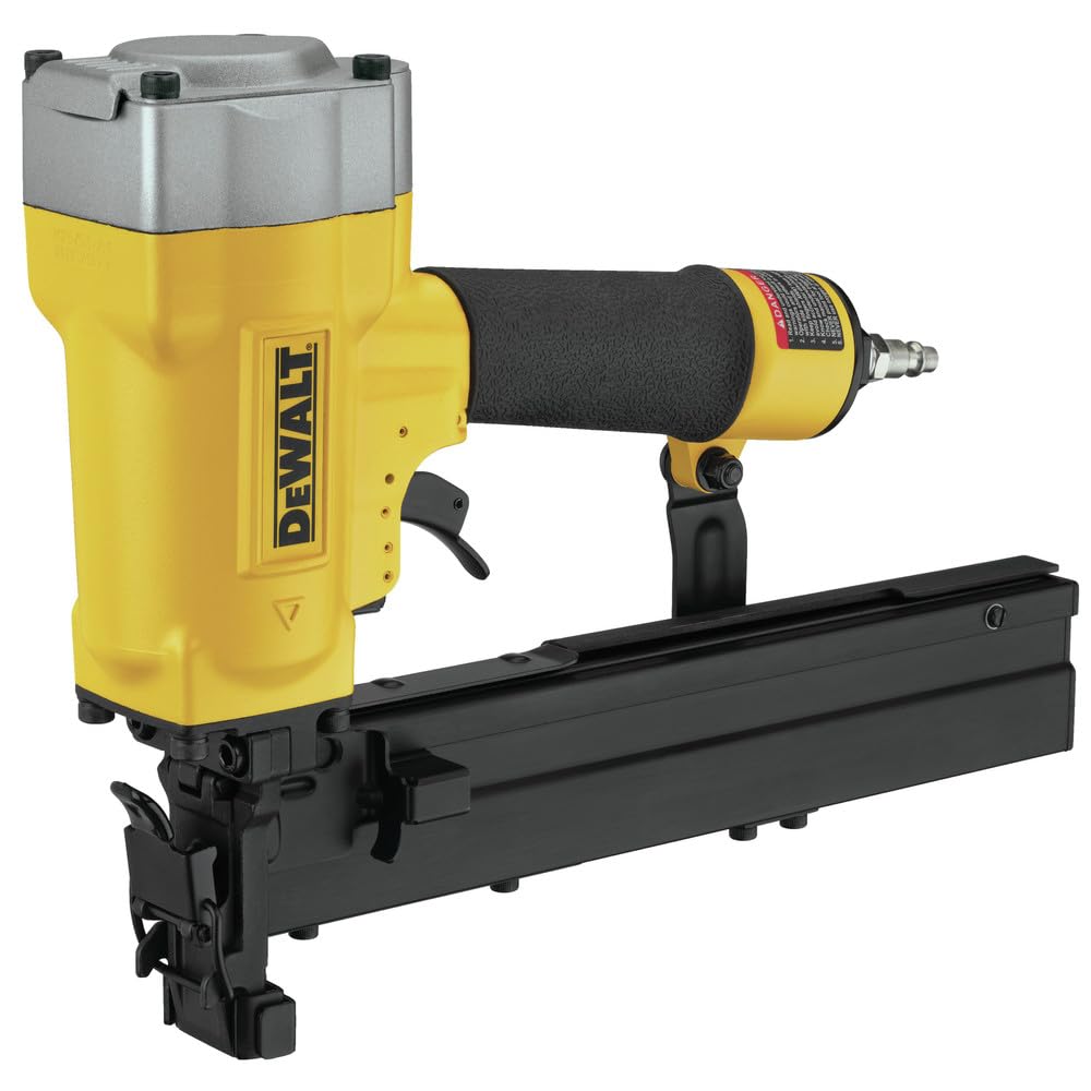 DeWalt DW451S2 Pneumatic lathing stapler, 16 gauge, 1 in. crown