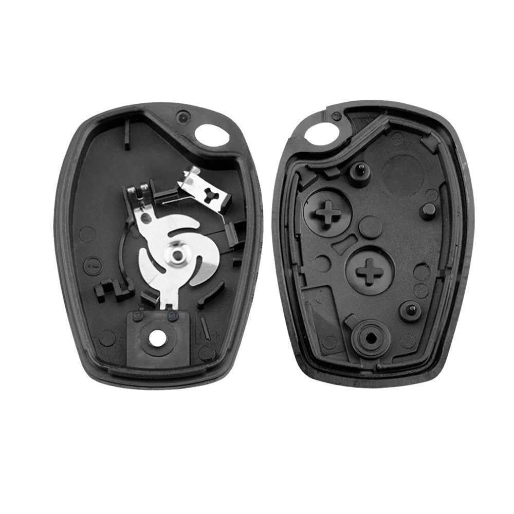 car passion Compatibile con Cover Chiave Guscio Telecomando 2 Tasti Renault Clio Twingo Megane Laguna Kangoo