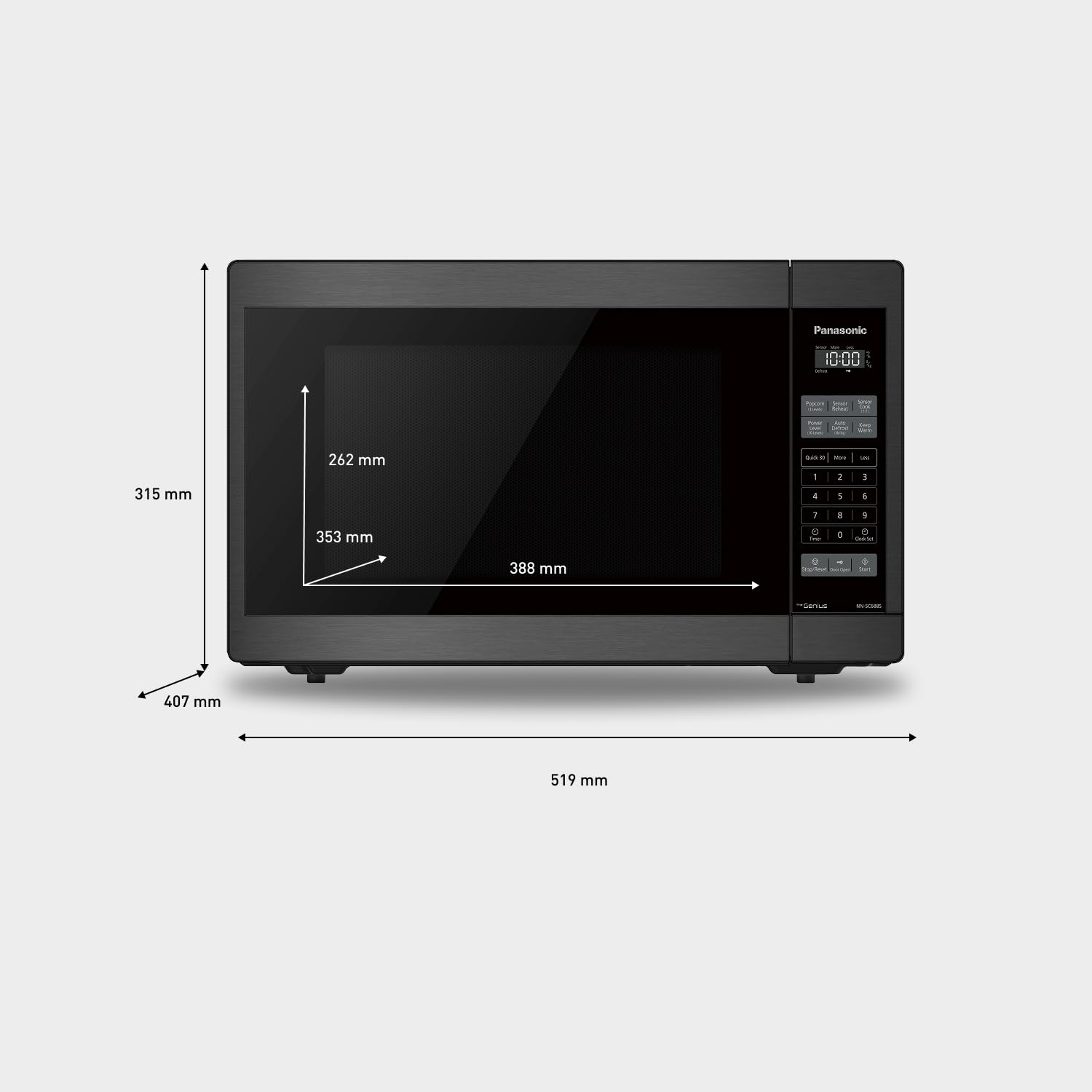 Amazon.com: Panasonic NNSC688SC Inverter Microwave 1.3 Cu.ft