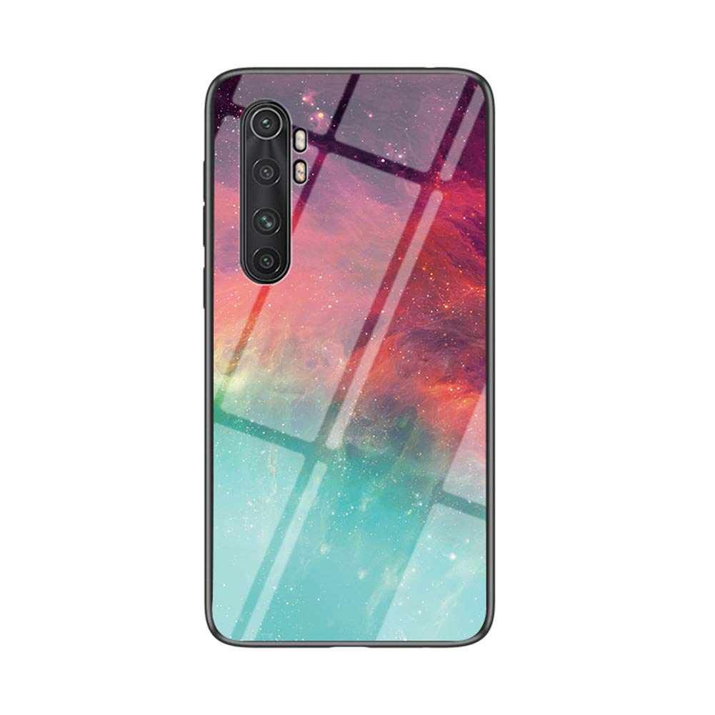 Asuwish Custodia per Xiaomi Mi Note 10 Lite, con pellicola protettiva
