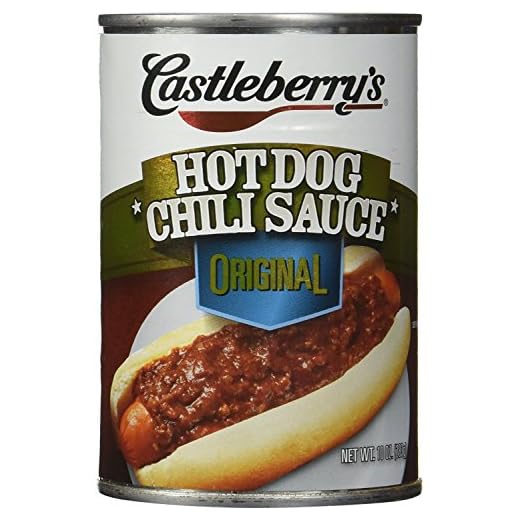 Castleberry's Hot Dog Chili Sauce Original, 10 oz