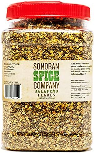 Jalapeno Pepper Flakes 16 Ounce