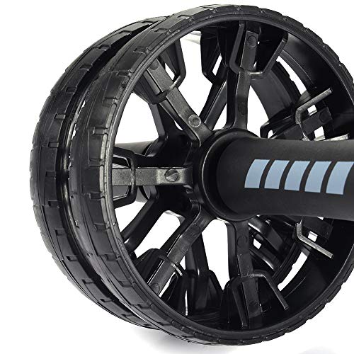 KISSBELLY Ab Roller Exercise Wheel with Thick Knee Pad, Abdominal Core Abs Roller Wheel Gym Tool for Fitness Strength Workout - Image 4