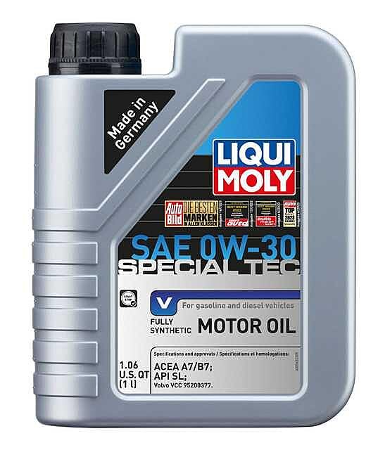 Aceite motor sintético Liqui Moly SAE 0W-30 1L pack 6 miniatura 1
