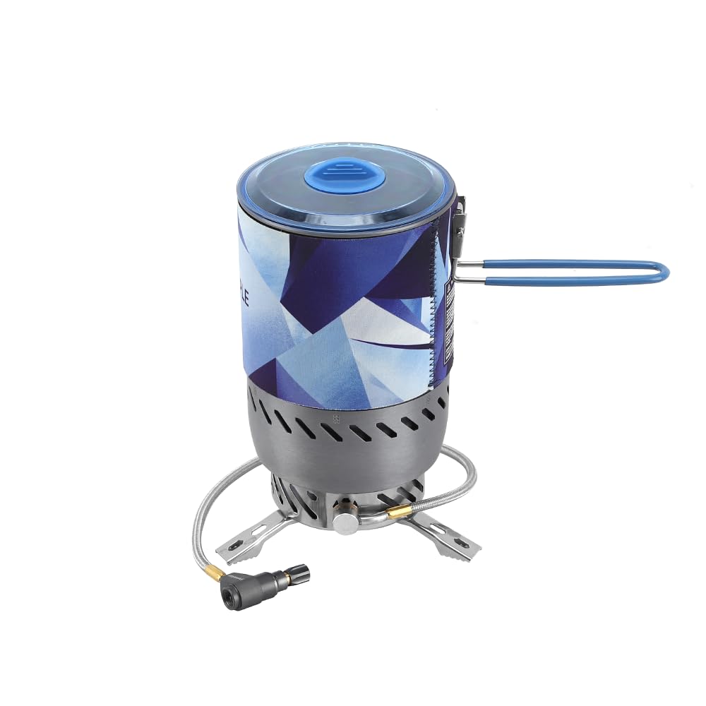 Fire-MapleMars Radiant Stove System | Camping and Backpacking Stove | Windproof Cooking System with Pressure Regulator| Portable Gas Burner for Outdoor Hiking Trekking Fishing