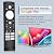 Replacement Remote Control for Hisense Smart Google TV, Compatible with Hisense UHD 4K ULED Google TVs