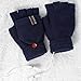 OhhGo - Guantes calefactables con USB, guantes de punto para invierno, medio...