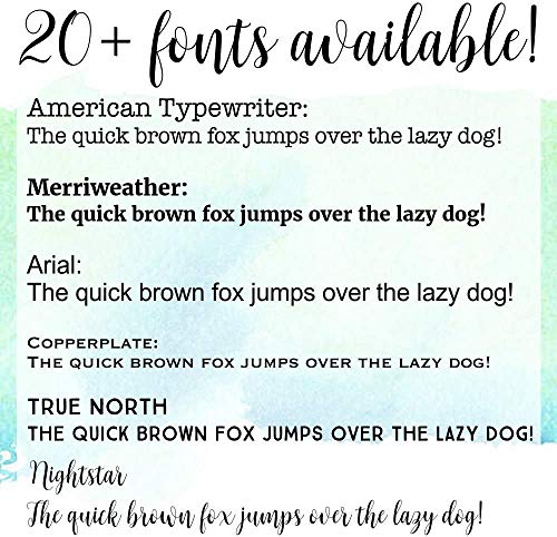 Custom Font Self Inking Address Stamp | 1-4 Lines | Ink Refill Available (2 Line With Ink) #TOP6