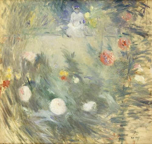 Impression d'Art Berthe Morisot Nounou au Bout du Jardin Affiche Toile 60x90