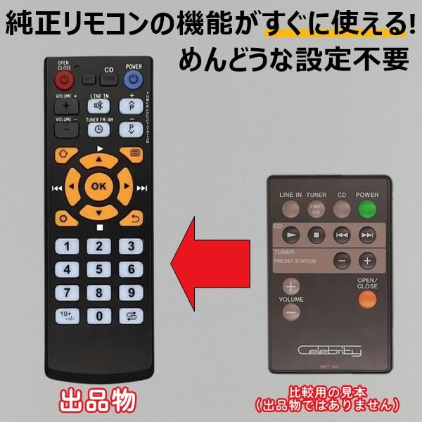 Amazon | 【代替リモコン19】SONY RMT-300 互換 (Celebrity