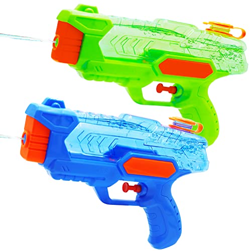 Super Soaker Water Gun 18 Inch High Capacity Water Blaster with 7 Inch Tank Summer Outdoor Fun Toy for Kids