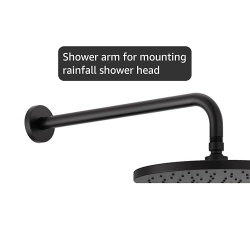 Ducha De Ensueño: Grifo Mezclador Negro Mate Con Ducha De Lluvia Y Teléfono (3 Vías, Elevador Rígido)