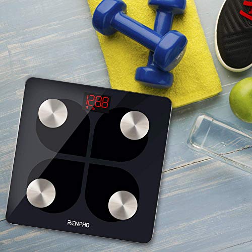 image for RENPHO Rechargeable Smart Scale Digital Weight and Body Fat USB Weight