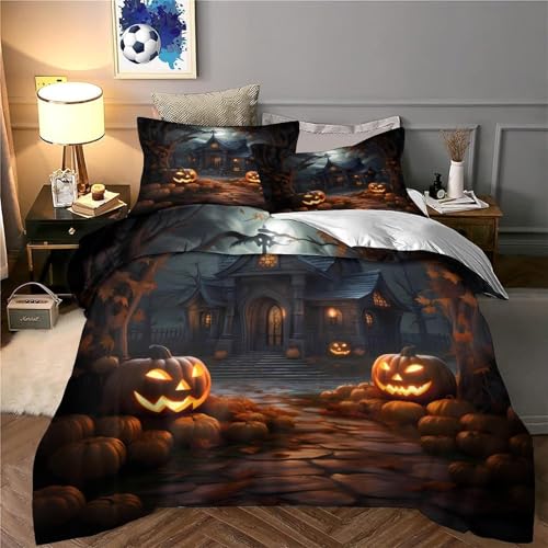 Housse de couette microfibre hypoallergique 3D effet ultra douce - 6