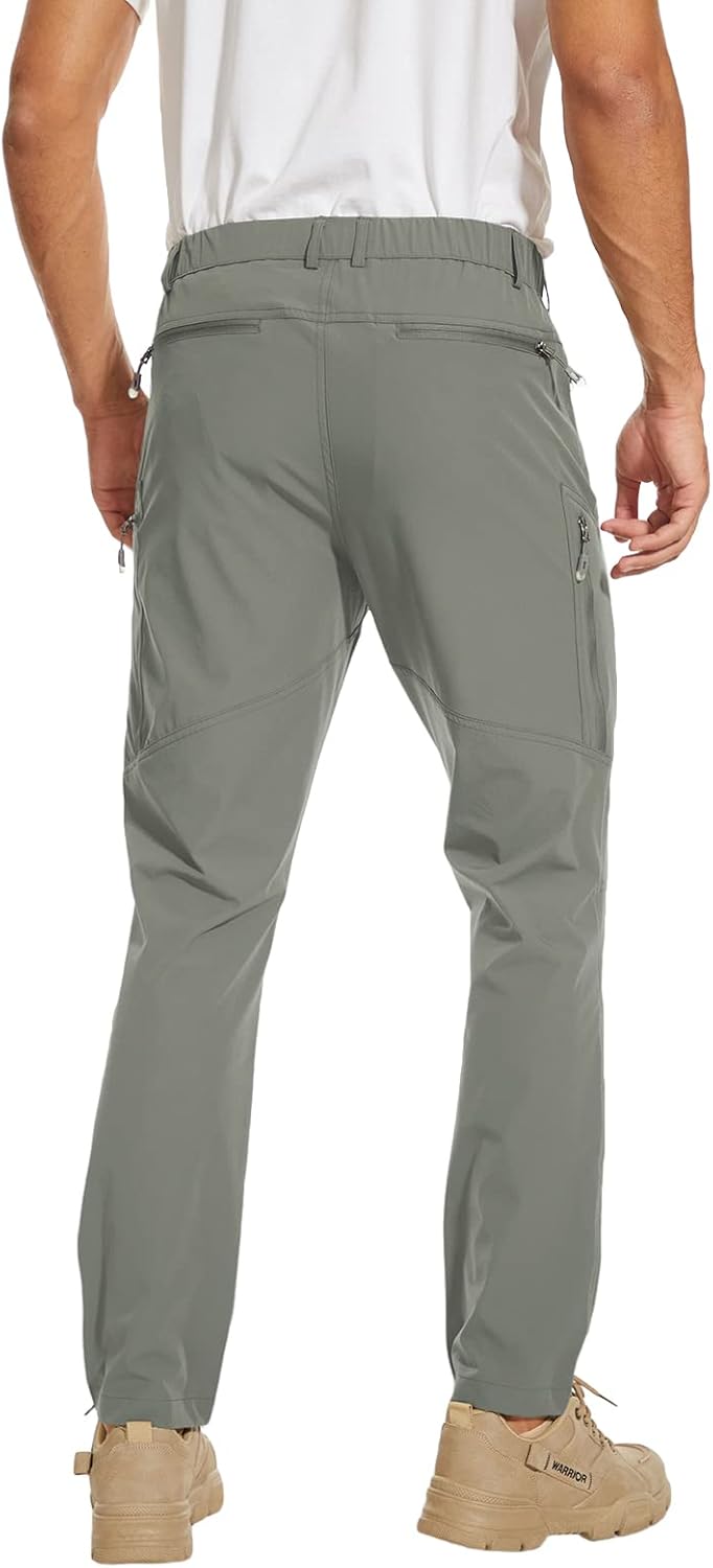 Arunlluta Hiking Pants for Men, Hiking Travel Pants Water-Resistant Mens Work Pants Stretch Quick Dry Lightweight