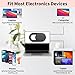 Webcam Cover (3 Pack) Yilador 0.027 inch Ultra Thin Laptop Camera Cover Slide for Computer Macbook Pro/Air iMac iPhone Cell Phone PC Tablet Notebook Surface Pro Echo Show Camera Blocker Slider - Black