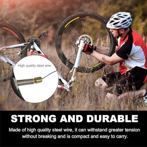 Image of Wevdn Valve Stem Puller, Tire Air Valve Core Remover Fishing Tool for Tire Maintenance, Valve Stem Removal Puller Repair Tool for Installing Inner Tubes, Motorcycle Accessories (Blue)