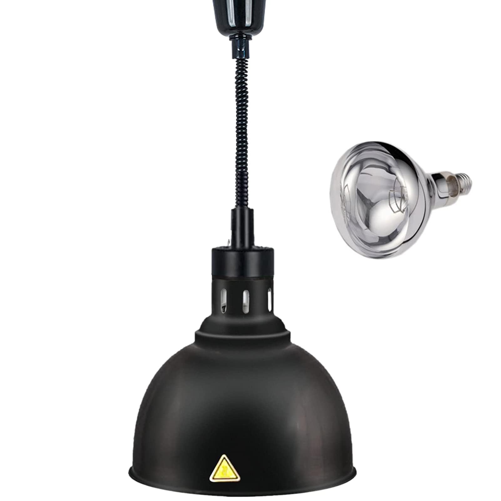 Luz calentadora de alimentos para buffet, calentador de alimentos colgante para restaurante buffet, cocina de hotel, lámpara retráctil para calentar alimentos, equipo de catering comercial