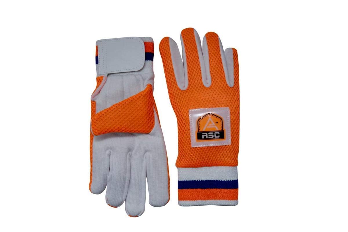 ASC Cricket Wicket Keeping Inner Gloves - Cotton Gloves Padded,Sponge Jali,Standard Size (B07P9H6YR5) Amazon Price History, Amazon Price Tracker