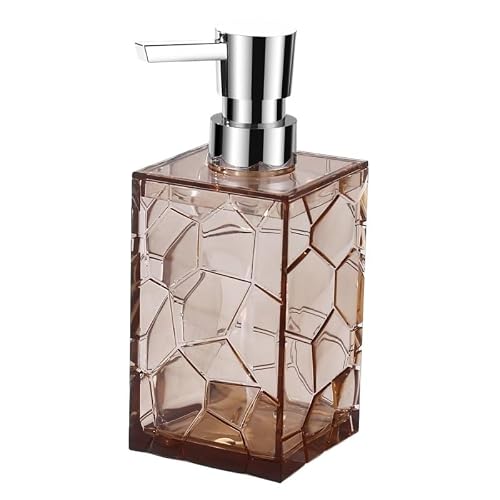 Soap Dispenser Acrylic Transparent Emulsion Press-dispensed Bottle Shampoo Bathroom Lotion Bottles