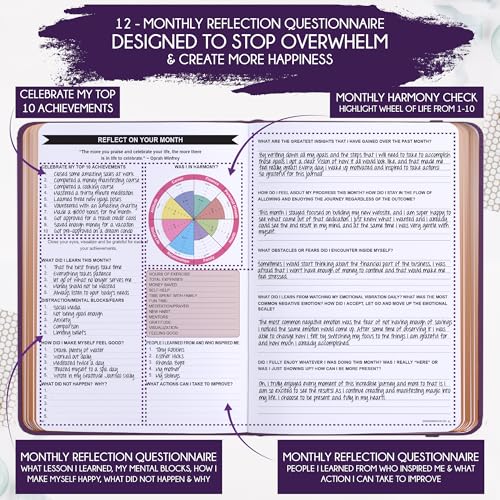 Image of 2027 Planner Weekly and Monthly & Manifestation Journal for Women