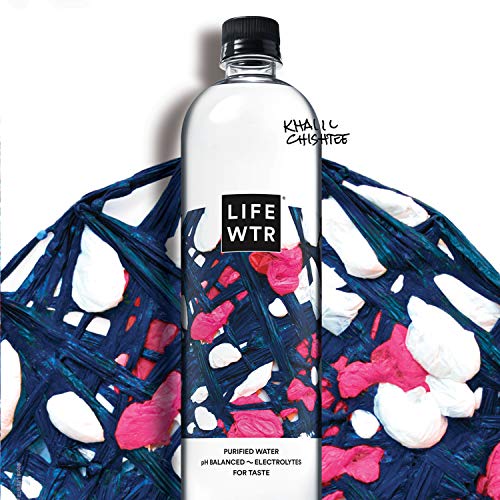Lifewtr, Premium Purified Water Ph Balanced With Electrolytes For Taste, 1 Liter Bottles (6 Pack) #TOP3