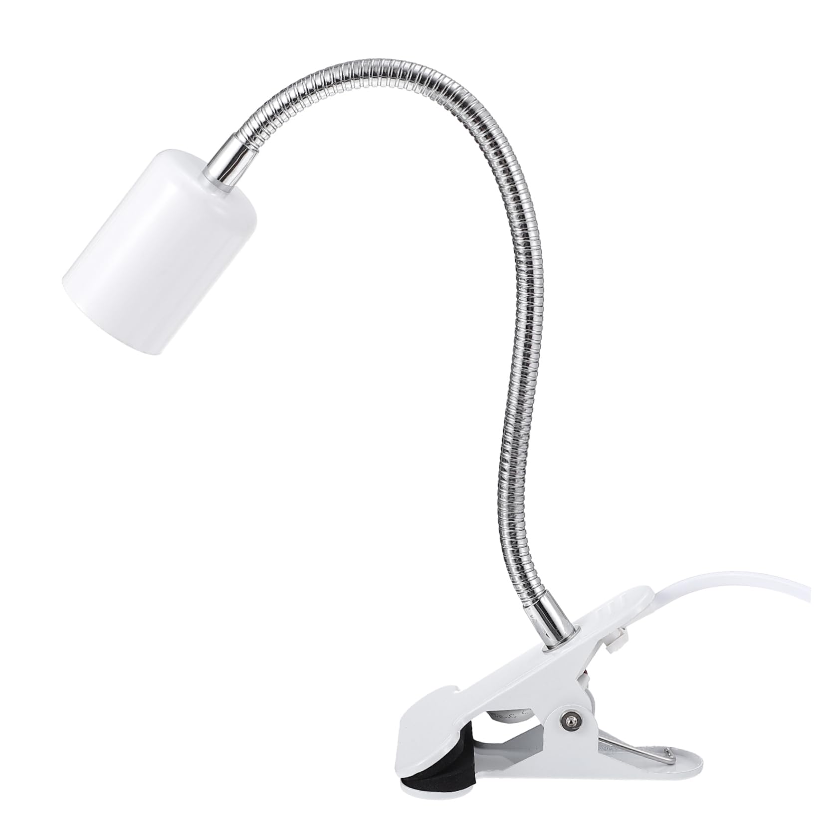 balacoo Universal Lamp Head Bed Lamp Clamp Corner Clip Light for Desk Bedside Light