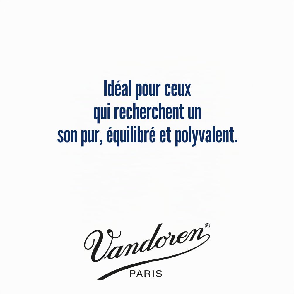 Vandoren CR102 10 Anches pour Clarinette Sib 2 Naturel