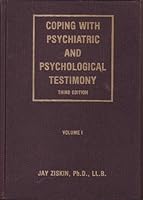 Coping with psychiatric and psychological testimony 0960363025 Book Cover