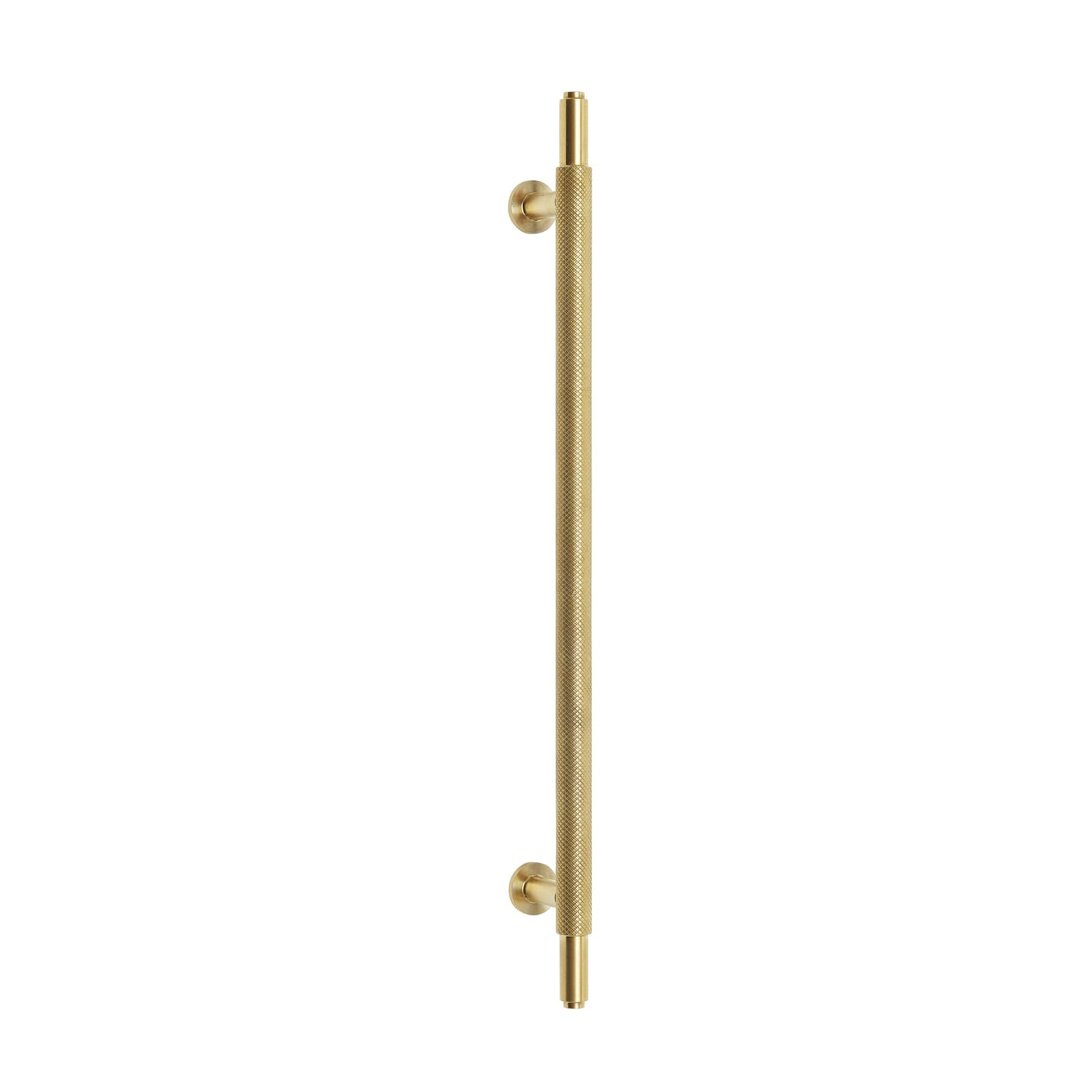 Access Hardware Satin Brass Finish Satin Brass Knurled Cabinet Handles - 192Mm Centres