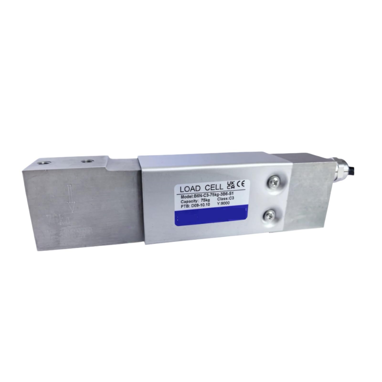 HKEJSJWA B6N Load Cell B6N-C3-75KG, 75KG Measuring Weight Sensor