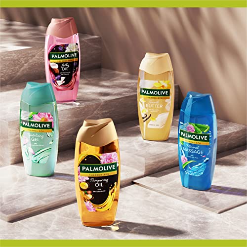 Palmolive Thermal Spa Silky Oil Duschgel mit Kokos- und Lavendelöl