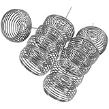 Angoily Kleiner Pflanzdüngerkörbe 10 Stück aus Edelstahl für Bonsai und Sukkulenten Langlebige Düngerkästen ohne Deckel für Balkonpflanzen und Garten