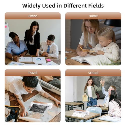 LFPERT P83 Wireless A4 Thermal Portable Printer for iOS & Android - Image 7