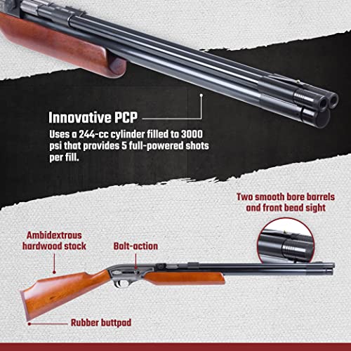 Seneca Double Shot .50 Cal Double Barrel Shotgun air Rifle