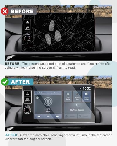 Image of CDEFG for 2026 Honda CRV Screen Protector 9-Inch Tempered Glass for 2026 Honda CR-V Hybrid Accessories HD Anti Fingerprints 2026 CRV Screen Cover 9H Hardness