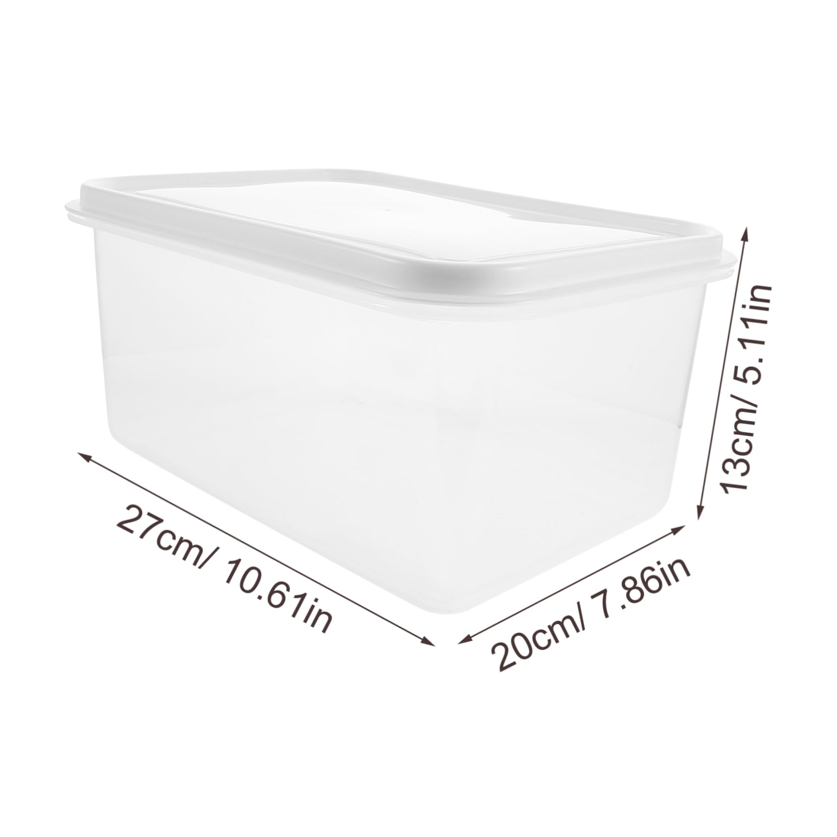 PRETYZOOM Pizza Dough Proofing Box Sealing Performance Prevents Leakage Portable Compact Great for Bakers Keep Your Food Fresh