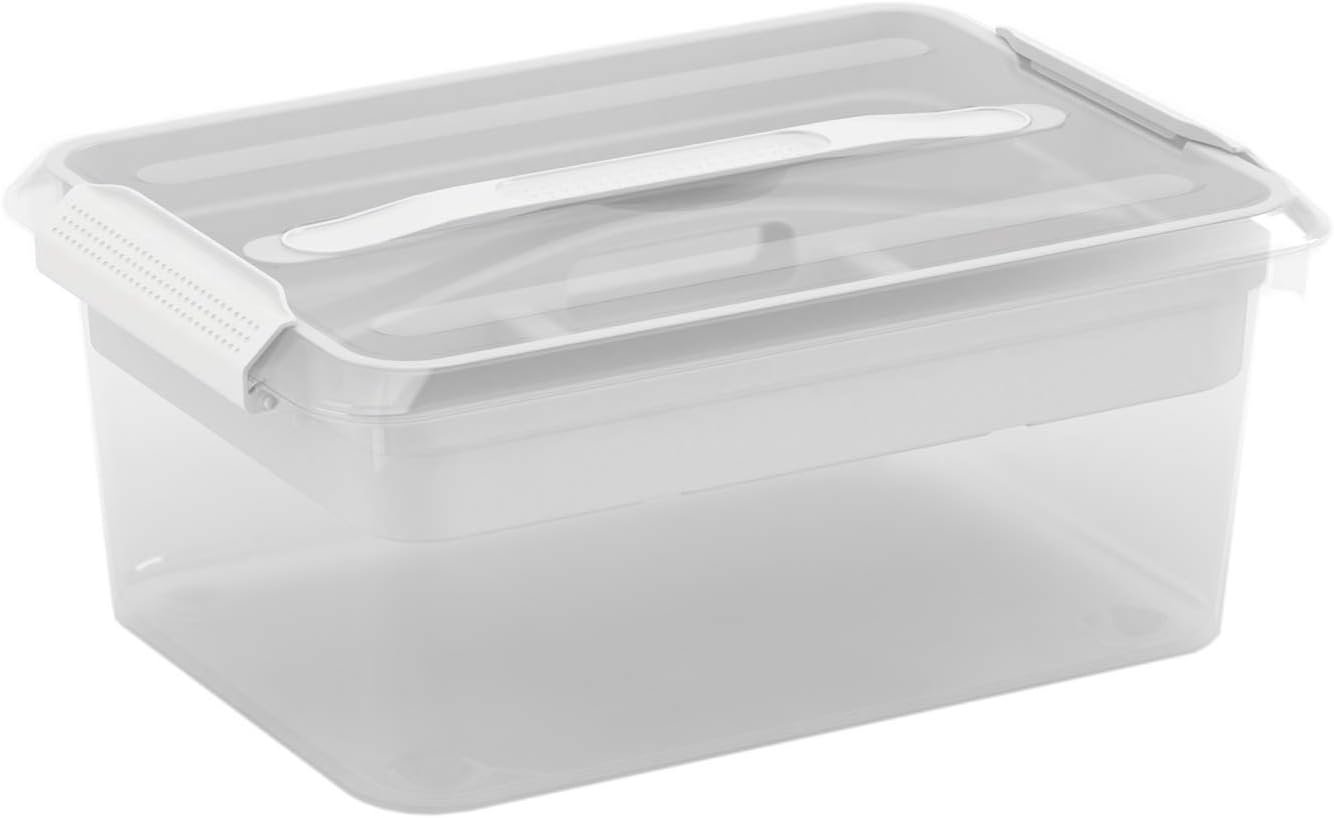 Latchmate Storage Box with Tray by Recollections (White)
